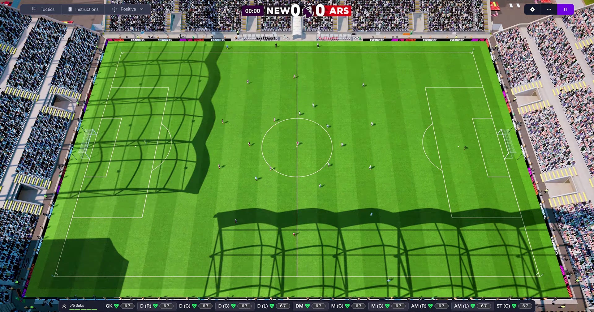 Football Manager 26 Gameplay Interfaccia